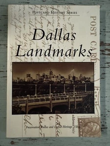 Dallas Landmarks; Postcard History Series- 9780738558523, paperback, Dallas, new - Picture 1 of 2