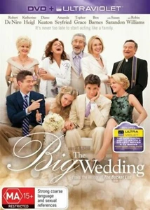 The Big Wedding (DVD, 2013) Robert De Niro, Katherine Heigl, Diane Keaton - Picture 1 of 1