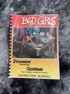 Gottlieb Bad Girls Instruction Manual / Schematics - Picture 1 of 4