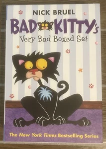 Nick Brunel Bad Kitty Very Bad Boxed Set ~ Happy Birthday~ Bath~ Uncle Murray - Picture 1 of 6