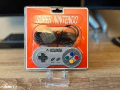 Manette Super Nintendo Snes blister rigide - Photo 1/2