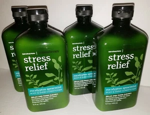 Acondicionador corporal y brillo x4 BATH & BODY WORKS Eucalipto menta verde 16 oz ESTRÉS - Imagen 1 de 2