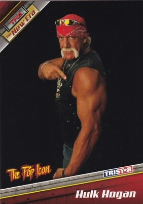 Tarjeta Hulk Hogan 2010 TriStar TNA New Era #4 WWE WCW WWF AWA Pro Wrestling Legend Foto 1 de 4