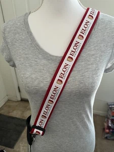 Elon University Purse Strap 46" Grad Alum Gift 4 Him Her stock stuff BFF Phoenix - Picture 1 of 1