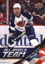 2011-12 (THRASHERS) Upper Deck All World Team #AW10 Dustin Byfuglien