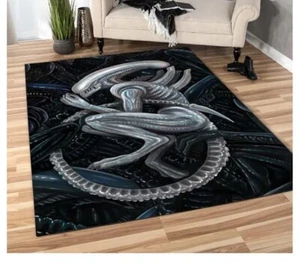 Alien Vs Predator Rug 80CM x 160CM Alien Carpet - Picture 1 of 4