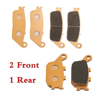 Pastillas de freno delanteras y traseras para Kawasaki EX650 Ninja 2017-2024 Z650 ER 2017-2023 Foto 1 de 4