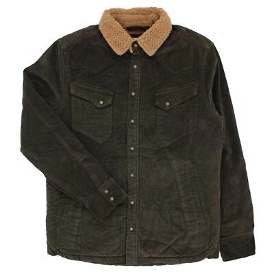 Taylor Stitch Men's Western Shirt Jacket Cotton Corduroy Sherpa Lined $188 - Image 1 of 4