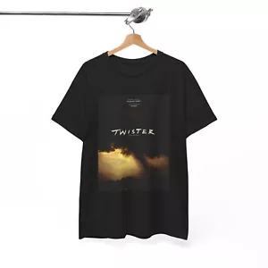 Twister T shirt Vintage Movie Poster Retro Classic 90s Unisex Heavy Cotton Tee - Picture 1 of 4