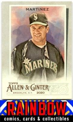 2020 Topps Allen & Ginter X #33 Edgar Martinez - Image 1 of 2