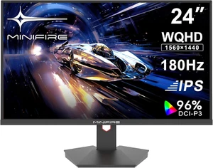 Monitor Gaming 24" 2K WQHD 180Hz IPS 1ms Adaptive-Sync HDR VESA - Afbeelding 1 van 10