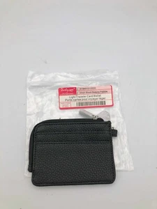 THIRTYONE Thirty-One Gifts 31 Light Traveler Card Wallet NEW Black Beauty Pebble - Picture 1 of 2