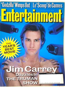 Entertainment Weekly Magazine # 435 June 5, 1996 - Jim Carrey the Truman Show - Picture 1 of 2