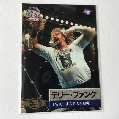 BBM Wrestling Card 1995 Terry Funk IWA Japan AJPW ECW WWE No.119 - Image 1 of 4