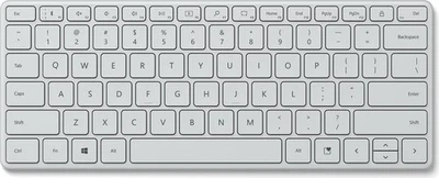 Microsoft Designer Compact Keyboard Gletscherblau Bluetooth Tastatur US-QWERTY - Bild 1 von 4