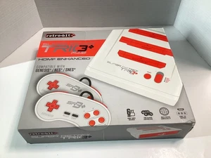 Retro-Bit Super Retro Trio 3 Plus - Console di sistema Genesis-NES-SNES - parti/riparazione - Foto 1 di 19