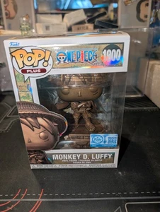 FUNKO POP MONKEY D. RUFFY 1900 STATUA BRONZO FUNKO ESCLUSIVA PEZZO UNICO  - Foto 1 di 8
