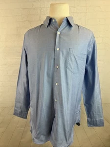 New NWT J.Crew Men's Blue Plaid 100% Cotton Dress Shirt 16.5-17 35/36 - Picture 1 of 10