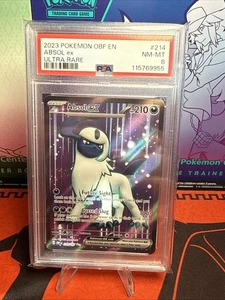 Absol ex 214/197 SV03: Obsidian Flames Holo PSA8 - Picture 1 of 2
