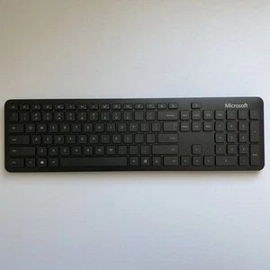 Microsoft - Bluetooth Wireless CLAVIER Keyboard - QSZ-00001 - Black - 1898 - Picture 1 of 7