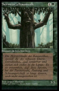 MTG Revised Edition (Ironroot Treefolk) Ehernwurzelbaumvolk German NM - Picture 1 of 2