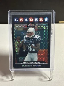 2008 Topps Chrome X-Fractor Randy Moss #TC130 HOF - Picture 1 of 4