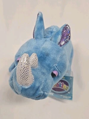 Webkinz Radiant Rhino HM637  Sparkly Rhinoceros Plush Ganz -NO CODE - Image 1 of 4