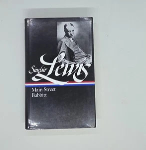 VTG Sinclair Lewis Library of America HC Main Street Babbitt 1992 - Picture 1 of 4