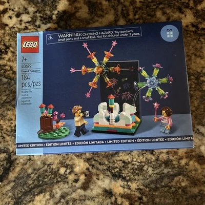 Празднования фейерверков LEGO Creator, 40689 запечатанное ограниченное дополнение, 184 детали 🼼 - Изображение 1 из 4
