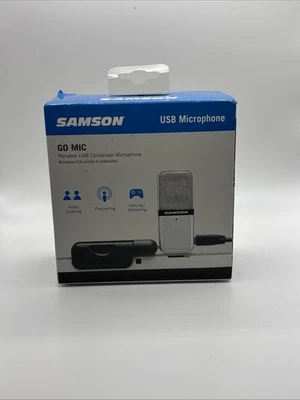 Brand New Samson SAGOMIC Go Mic Portable USB Condenser Microphone - Image 1 of 3