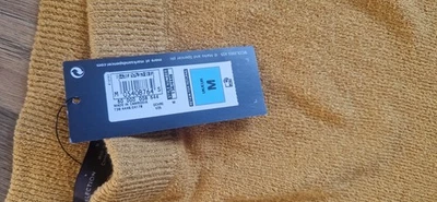 M&s Midi Stechy Ochre Still Tagged SIZE M - Image 1 of 4