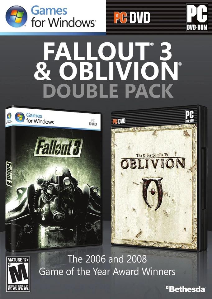 PACK DOBLE FALLOUT 3 Y OLVIDO Foto 1 de 1