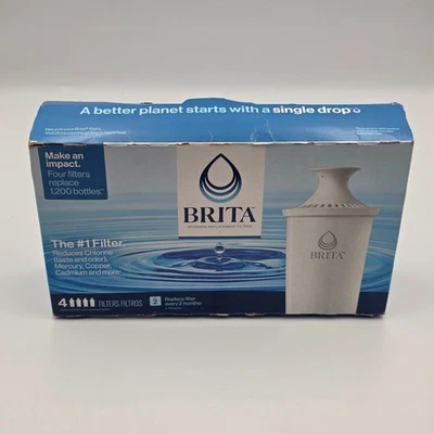 Brita Standard Water Filter For Pitchers And Dispensers, Bpa-free, Reduces - Image 1 of 3