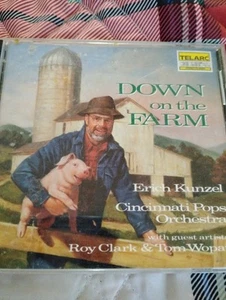 Kunzel/Cincinnati Pops - Down on the Farm; Audio CD (1991) Telarc 80263; VG+ - Picture 1 of 4