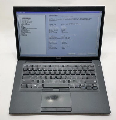 Dell Latitude 7490 Laptop Intel Core i7 8650U 1.90GHZ 14" FHD 16GB RAM NO HDD - Image 1 of 4