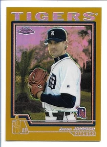 Jason Johnson 2004 Topps Chrome Gold Refractor #286 - Detroit Tigers - Picture 1 of 2