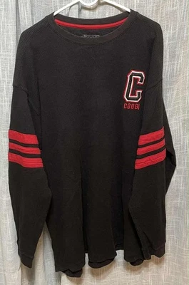 VINTAGE COOGI MENS LARGE CABLE KNIT VARSITY SWEATER PULLOVER COTTON  5XL - Image 1 of 4