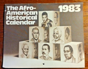 THE AFRO-AMERICAN HISTORICAL CALENDAR - 1983 Advertising Calendar - Picture 1 of 10
