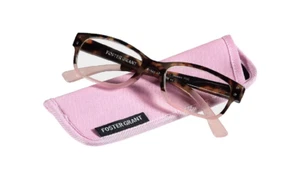 Foster Grant MONROE Pink Women's Reading Glasses Readers NEW See Description - Picture 1 of 5