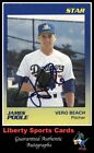 1989 Star James Poole #22 Authentic Autographed Card Vero Beach Dodgers