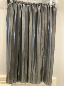 ''NEU MIT ETIKETT''Modischer Isabel Marant Damen Silber Polyester Rock Größe M/10 - Bild 1 von 6