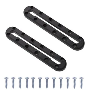 2pcs Kayak Tracks 9.25 Inch Kayak Low Profile Track with Screws Kayak Rail Tr... - Picture 1 of 6