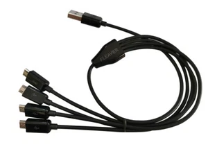 FLEAVER 50cm 4 in 1 micro usb charger cable charge 4 android devices - Picture 1 of 6