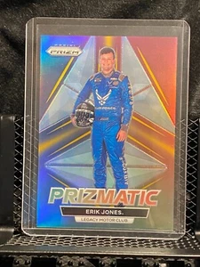 Tarjeta #8 Erik Jones 2023 Prizm Prizmatic Gold Prizm #3/10 - Imagen 1 de 2