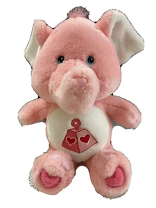 Rare Vintage 2004 Care Bear Cousins Lotsa Heart Elephant Plush 13"Nice! - Picture 1 of 8