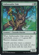 Ambassador Oak 42/65 Near Mint MTG Duel Deck Mind vs. Might DDS 2B3