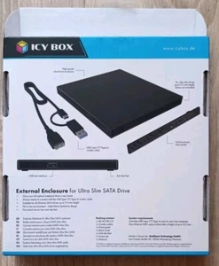 Hitachi LG BU40N UHD BluRay CD DVD Brenner LibreDrive MakeMKV im ICY Box Gehäuse - Bild 1 von 15