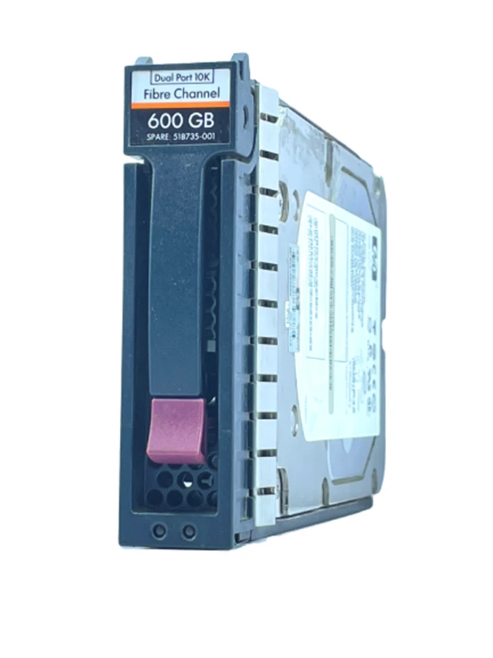 HP BD600DAJZK 9FS004-044 600GB 10K RPM Fiber Channel 3.5`` HDD Hard Disk Drive - Image 1 of 4