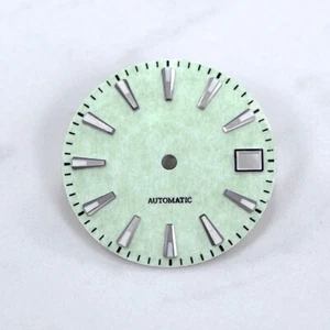 DS Light Green series irregular dial NH35 28.5mm Dial Pattern SKX007 6R35 NH34 - Picture 1 of 4