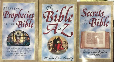 Bible Treasury 3 Volume Box Set The Bible A to Z Amazing Prophecies of the Bible - Image 1 of 4
